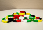 10 Wordless Book Silicone Wristbands (Youth Size)