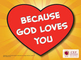 Because God Loves You Teaching Kit  - Easter