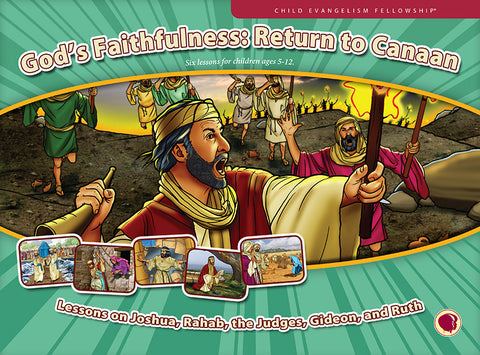 God's Faithfulness: Return to Canaan - Flashcard Visual