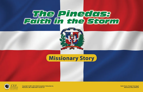 The Pinedas: Faith in the Storm - Flashcard Visual & Text (English)