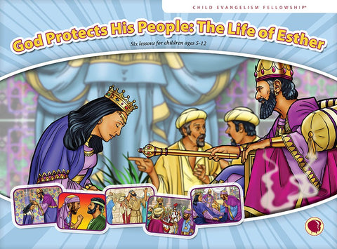 God Protects His People: The Life of Esther - Flashcard Visual