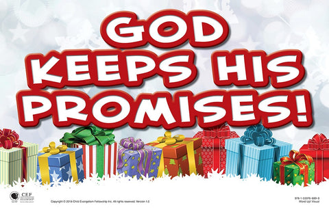God Keeps His Promises Teaching Kit  - Christmas