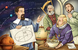 Blast Off! (Johannes Kepler) - Flashcard Visual & Text (English)